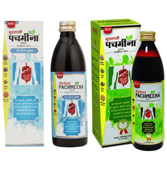 Multani Combo Pack of Pachmeena Tonik & Pachmeena Liquid No Added Sugar (300ml Each) | Swadesiicart