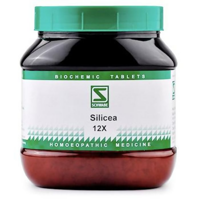 Dr. Willmar Schwabe India Silicea Biochemic Tablets - Swadesiicart