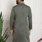 Sojanya Band Collar Ethnic Motifs Woven Design Kurta | Swadesiicart
