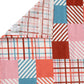 BOMBAY DYEING Marigold Pink Geometric Cotton 104 TC King Bedsheet & 2 Pillow Covers - Swadesiicart