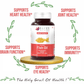 Bliss Welness Heart Health Arctic Fish Oil High Potency Omega-3 Softgel Capsule