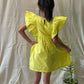ArthLife Neon Beautiful Embroidered Dress