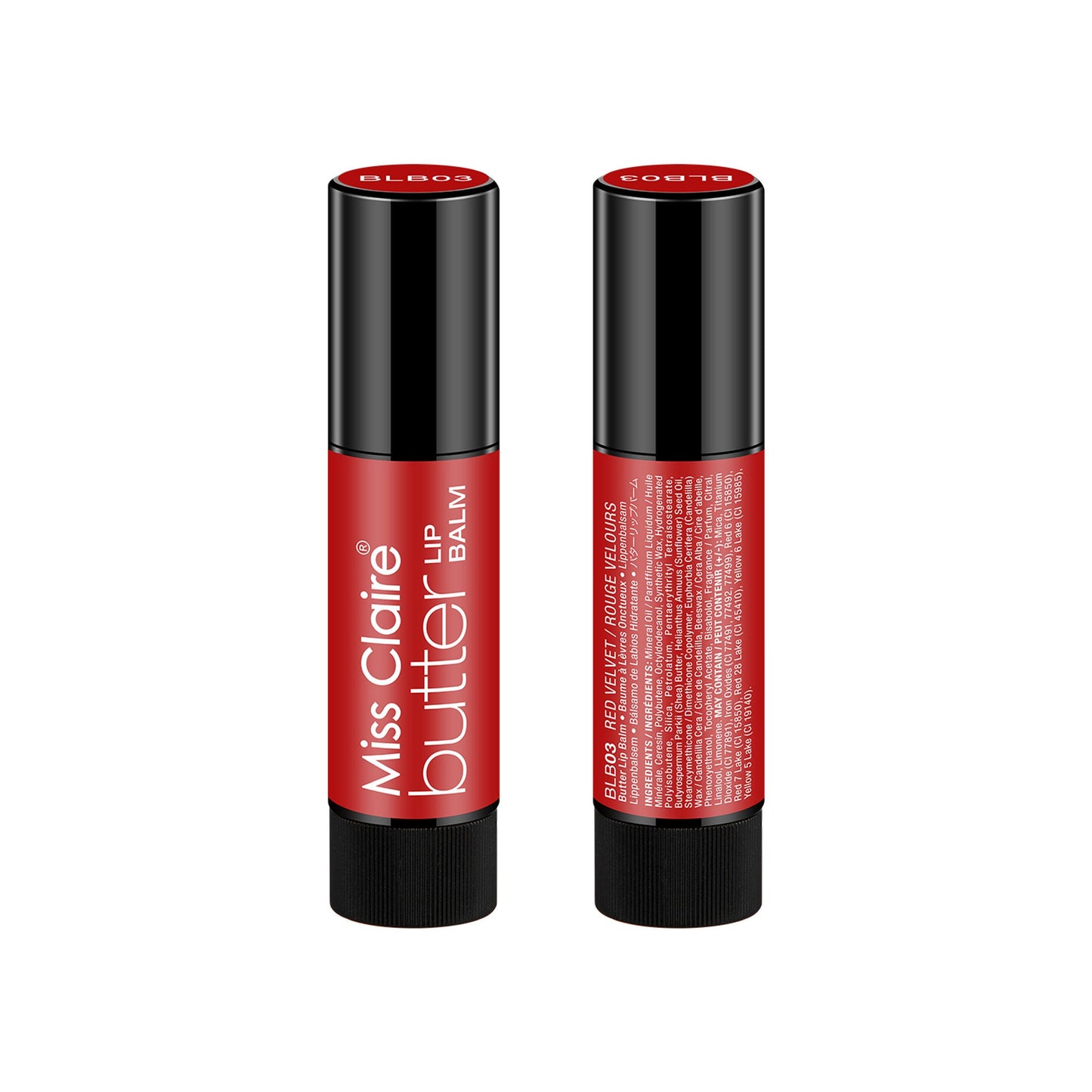 Miss Claire Butter Lip Balm - Red Velvet | Swadesiicart