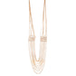 Gold-Polished Alloy Designer Brass Cluster Beads Rani Haar Necklace - The Pari | Swadesiicart
