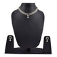 Rhodium-Plated Alloy Nagin Inspired Blue Stone Ad Necklace Set - The Pari - Swadesiicart