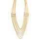Gold-Polished Alloy Designer Brass Cluster Beads Rani Haar Necklace - The Pari | Swadesiicart