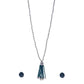 Gold-Polished Alloy Pearl Mala Necklace With Ad & Crystal Pendant - The Pari | Swadesiicart