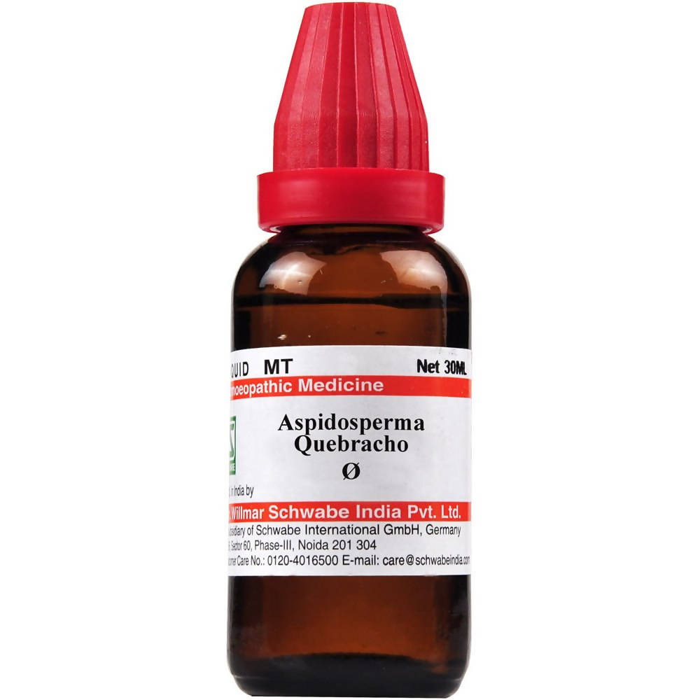Dr. Willmar Schwabe India Aspidosperma Quebracho Mother Tincture | Swadesiicart