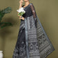 Shree Shyam Fashion Cotton Black Saree