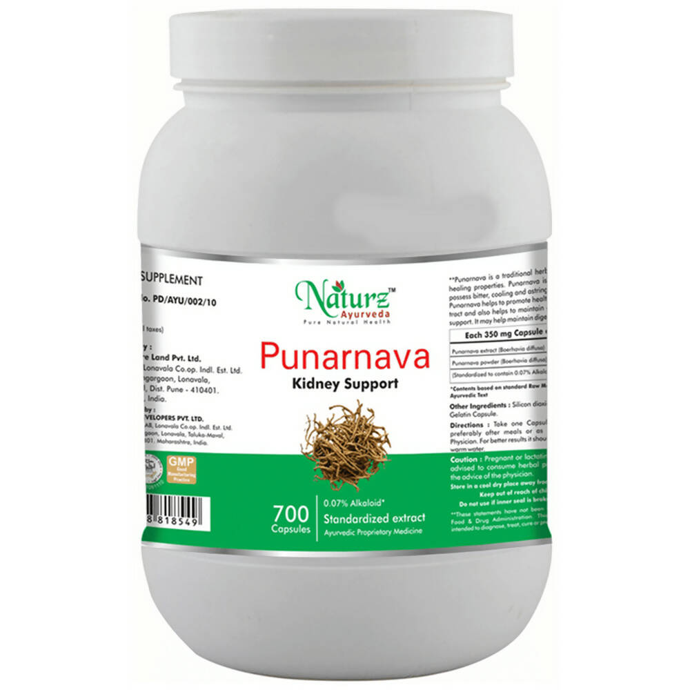 Naturz Ayurveda Punarnava Capsules | Swadesiicart