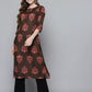 HERE&NOW Women Ethnic Motifs Printed Kurta - Swadesiicart