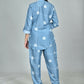 Morchari Digital Print Semi Muslin Co-Ord Set Top & Trouser-Multicolor - Swadesiicart
