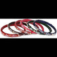 Afast Bridal Wedding & Party Fashionable Colorful Glass Bangle/Kada Set, Pack Of 24 - Multicolor - Swadesiicart