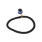NVR Women & Men Black Evil Eye Spring Ring Rakhi With Roli Chawal - Swadesiicart