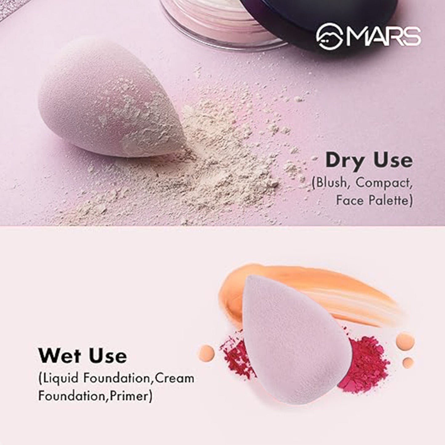 MARS Cosmetics Wonder Blender - Swadesiicart