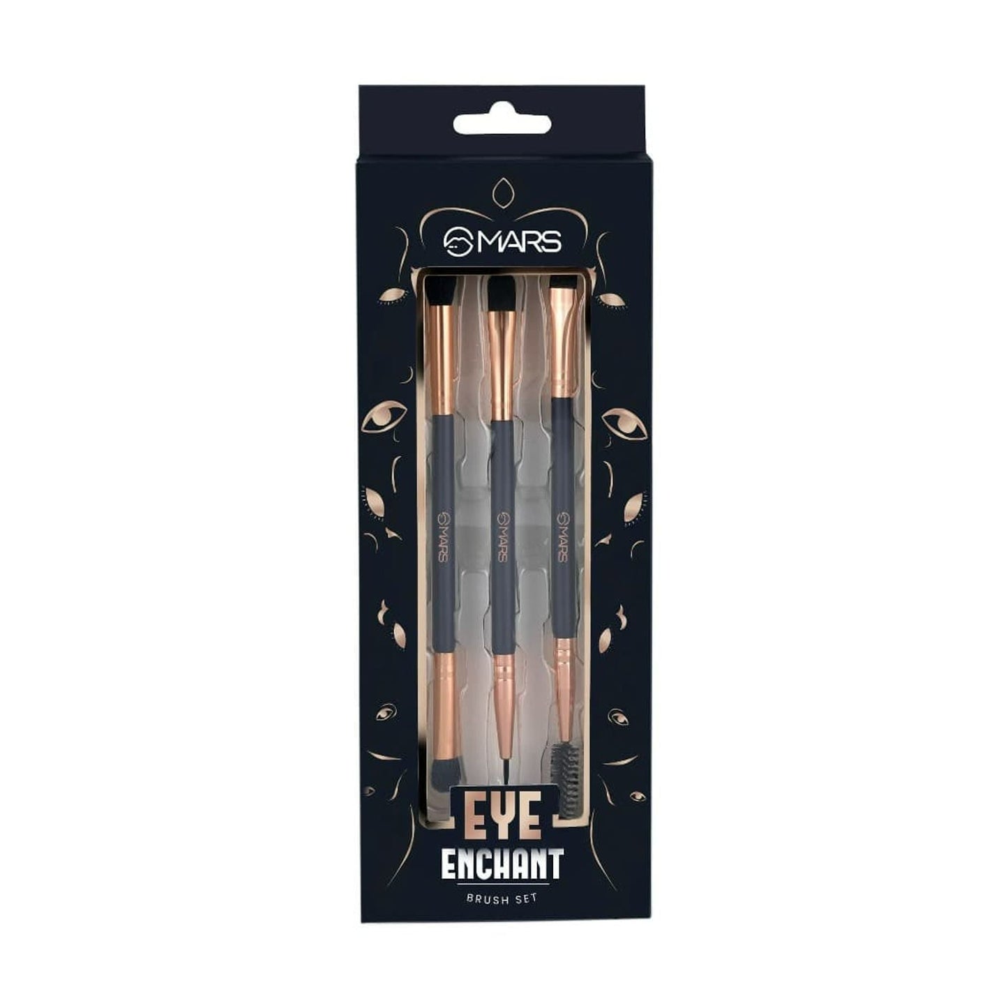 MARS Cosmetics Eye Enchanted Brush - Set of 3 - Swadesiicart