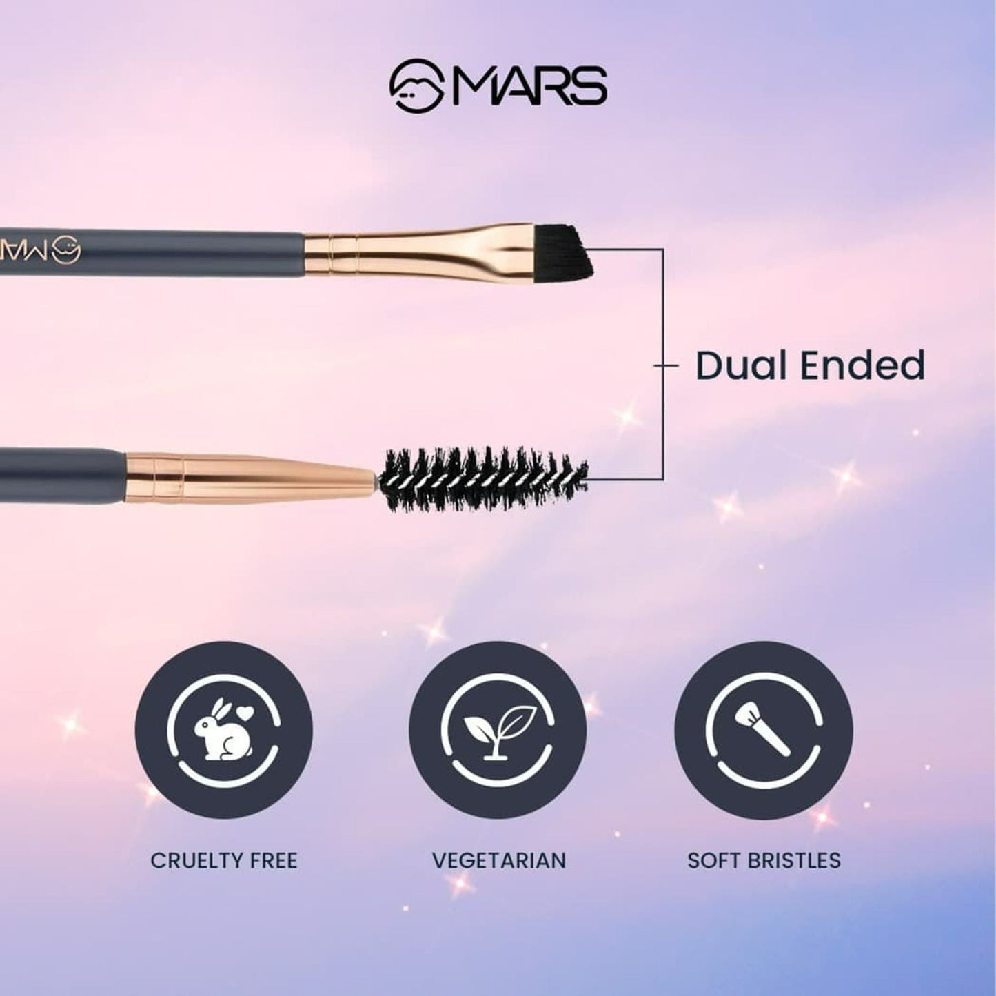 MARS Cosmetics Eye Enchanted Brush - Set of 3 - Swadesiicart