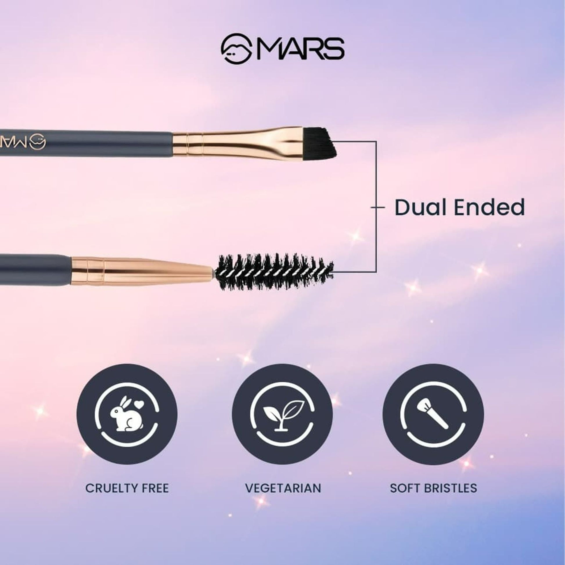 MARS Cosmetics Eye Enchanted Brush - Set of 3 - Swadesiicart