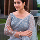 Tikhi Imli Embellished Net Saree | Swadesiicart