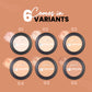 MARS Cosmetics HD Mattifying Compact Powder - 06 Cocoa - Swadesiicart