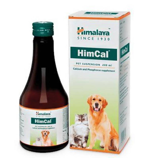 Himalaya Himcal Pet Suspension Calcium and Phosphorous Supplement - Swadesiicart