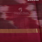 Dual Shades of Bottle Green And Maroon Mangalagiri Ikkat Cotton Saree By Gayathri Reddy Designer Studio | Swadesiicart