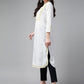 ADA Floral Embroidered Chikankari Kurta | Swadesiicart