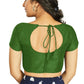 Aastha Fashion Women's Mehendi Art Silk Designer Festive Wear Readymade Blouse