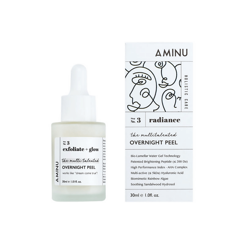 Aminu Overnight Peel for Dull, Uneven Skin & Congested Pores | Swadesiicart