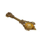 eCraftIndia Beige Ethnic Design Diya With Handle | Swadesiicart