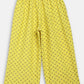 Ahalyaa Yellow Viscose Rayon Straight Kids Kurta Pants With Dupatta For Girls | Swadesiicart