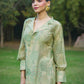 Women's Casual Fashionable Mahendi Mull Cotton co-ord set - Anya - Swadesiicart