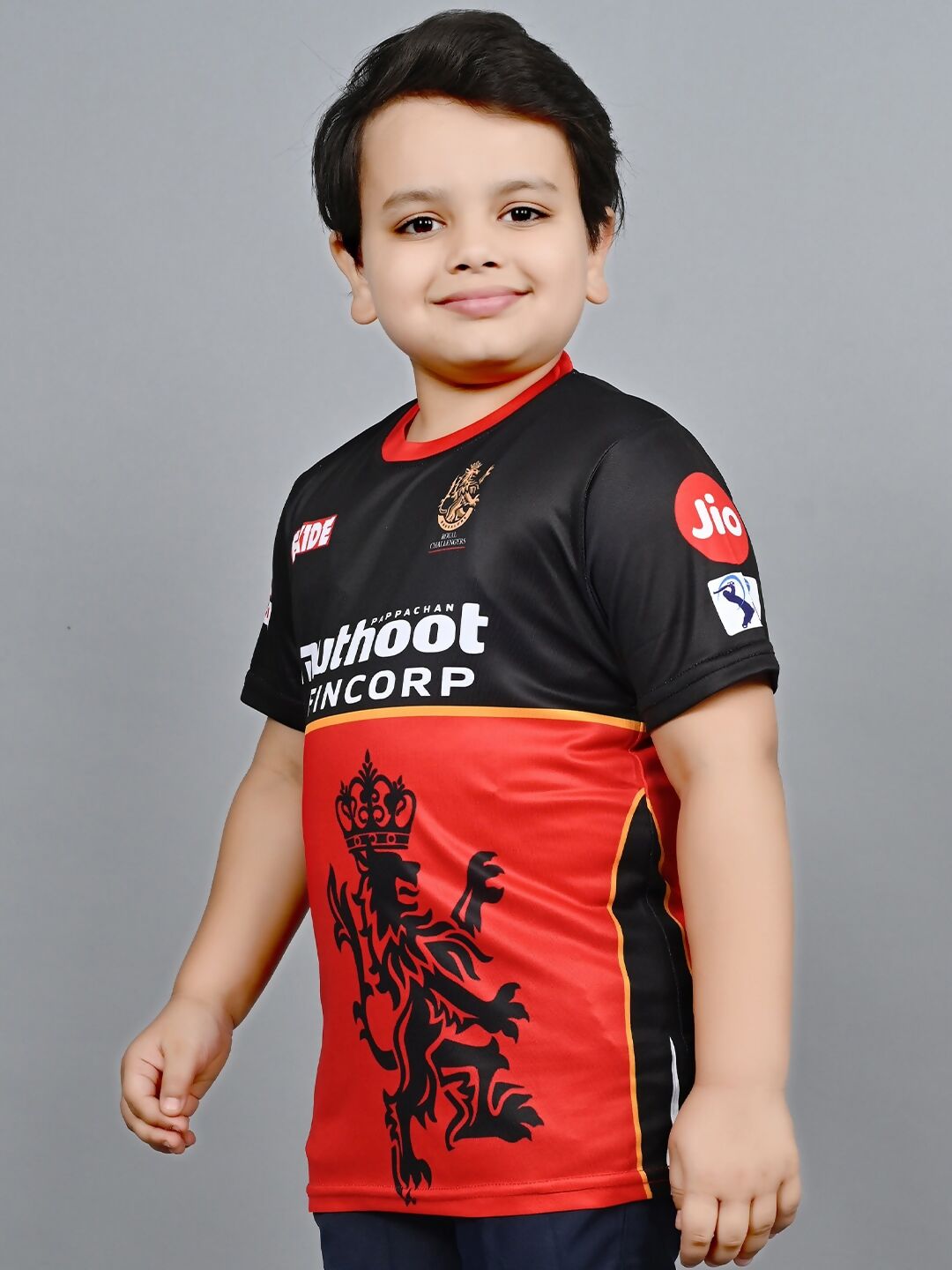 Baesd Kids Round Neck IPL, T20 Tshirt Cricket Jersey For Boys | Swadesiicart