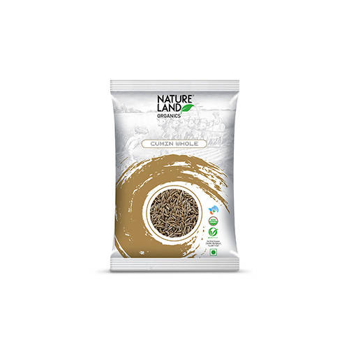 Nature Land Organics Cumin Whole - Swadesiicart