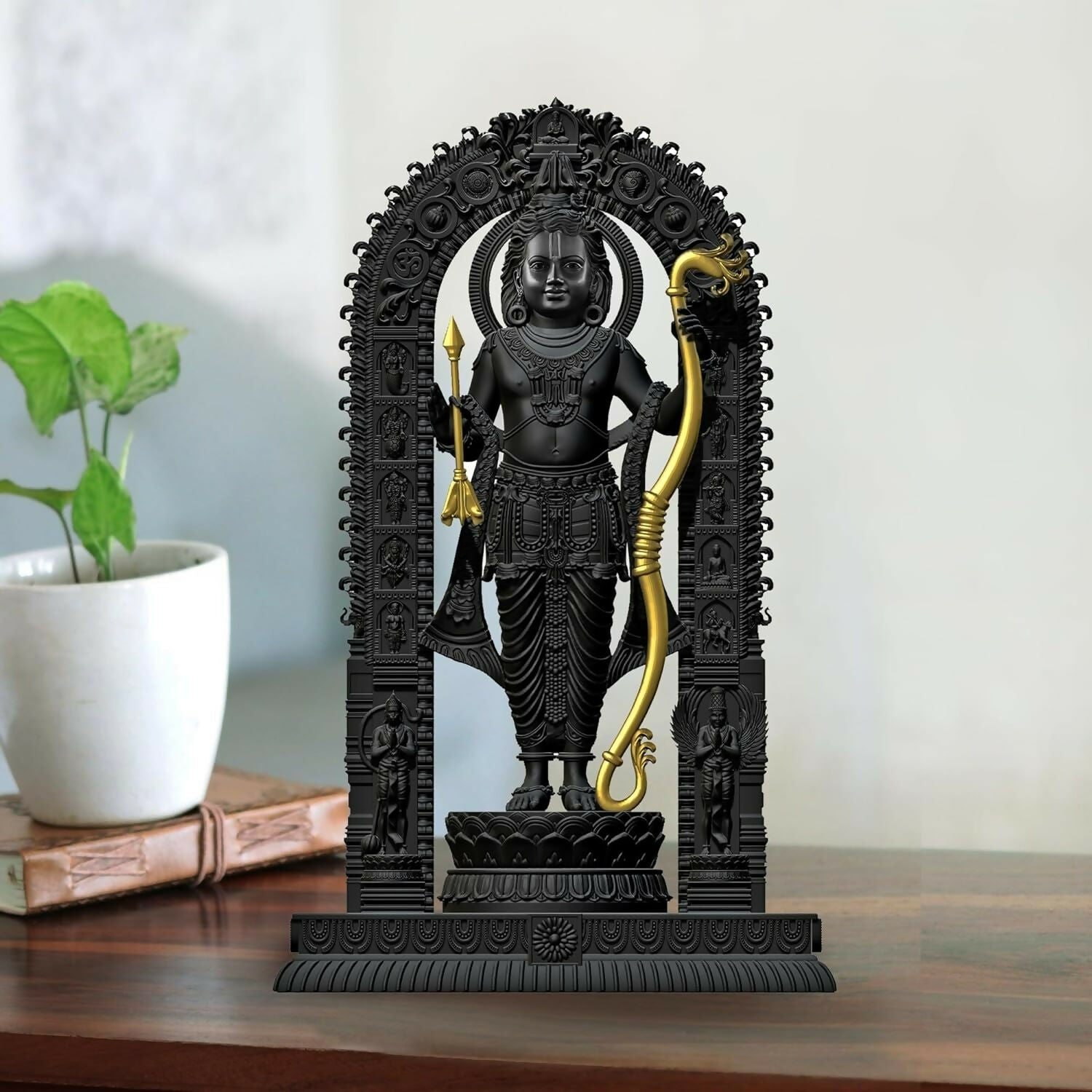 Jd Fresh Shree Ram Lalla Murti In Ayodhya Mandir Ramlalla Temple Idol - Swadesiicart