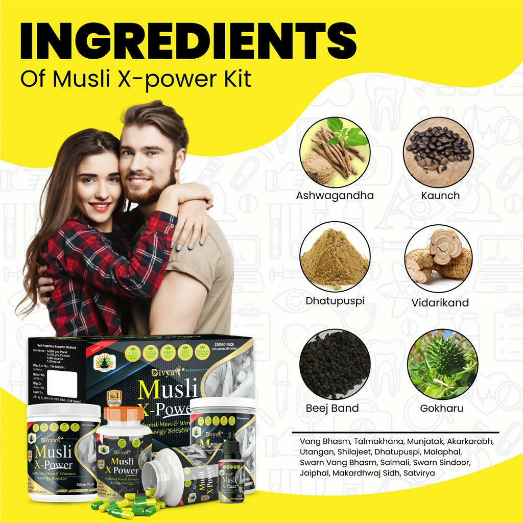 Divya Shree Musli X-Powder Kit - Swadesiicart