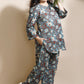 Breathables Blue Kalamkari Kurta & Pant Cotton Co-Ord Set