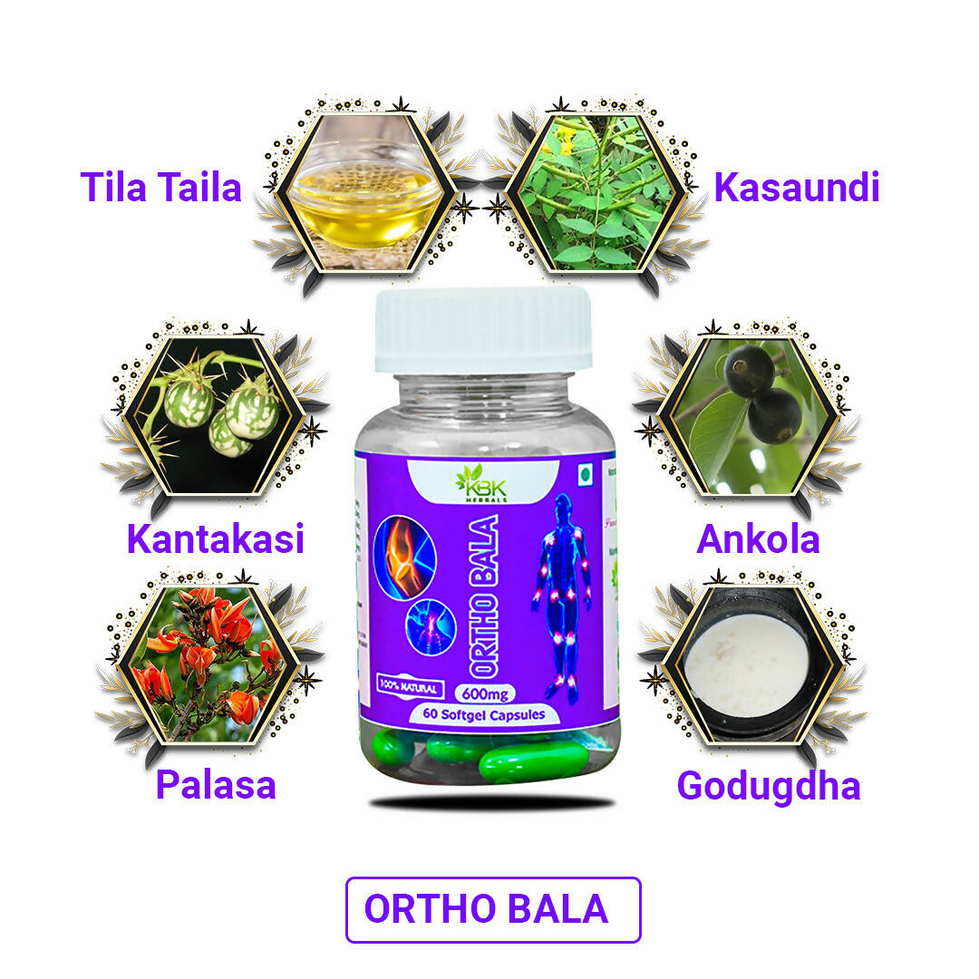 KBK Herbals Ortho Bala Capsules - Swadesiicart