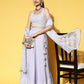 Ahalyaa women's wear Traditional wear lehenga choli - Powder Blue | Swadesiicart