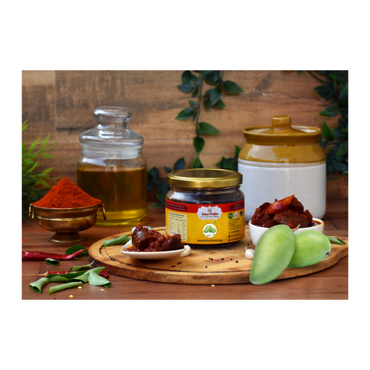 Tulasi Pickles Avakaya Ginger-garlic Pickle(Mango) - Swadesiicart