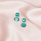Jade Duet Studs- Ruby Raang | Swadesiicart