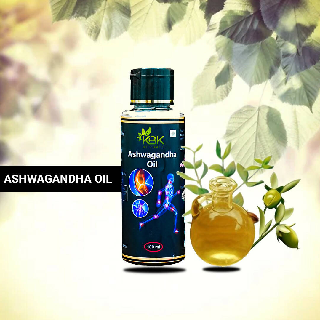 KBK Herbals Ashwagandha Oil - Swadesiicart