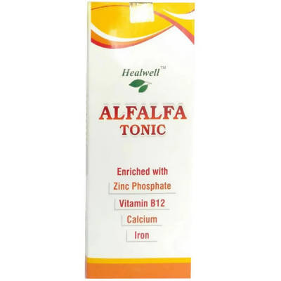 Healwell Homeopathy Alfalfa Tonic With Vitamin B12 | Swadesiicart