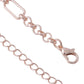 NVR Women's Rose Gold-Polished Minimal Necklace | Swadesiicart