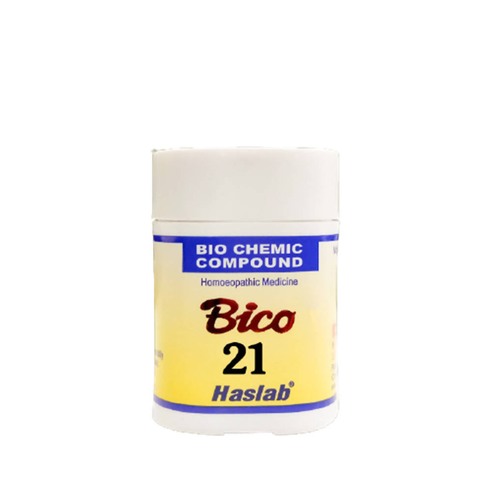 Haslab Bico Homeopathy 21 Biochemic Compound Tablets | Swadesiicart