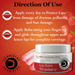 Dermistry Strawberry Lip Care Tint Balm Plumping Nourishing Retinol SPF 10 for Glossy Lips - Swadesiicart