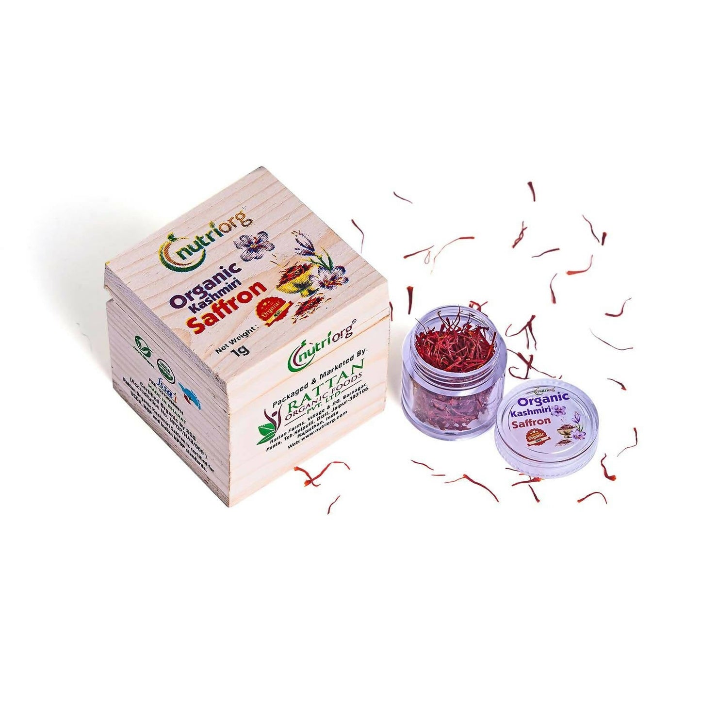 Nutriorg Certified Organic Kashmiri Saffron - Altcheeni
