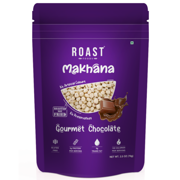 Roast Foods Makhana Gourmet Chocolate | Swadesiicart