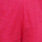 Women Republic Pink And Yellow Cotton Silk hand Embellished Coord set with Pouch | Swadesiicart