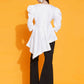 Women Republic White Shirt With Sequence Embroidery And Bellbotton Pants | Swadesiicart